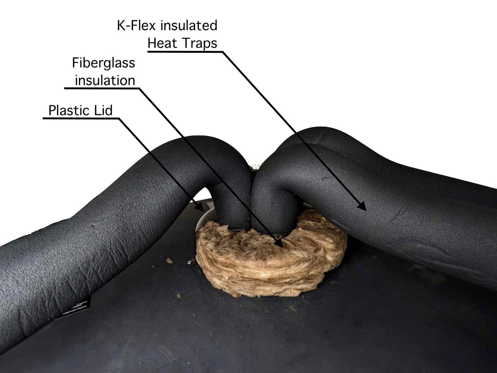 Reclaim tank insulation