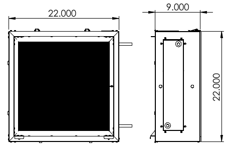 Slab Coil Dimensions